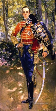  II Galerie - Retrato Del Rey Don Alfonso XIII mit Uniform der Husares Maler Joaquin Sorolla